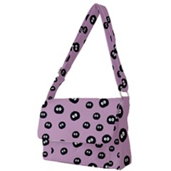 Totoro - Soot Sprites Pattern Full Print Messenger Bag