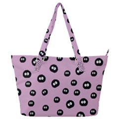 Totoro - Soot Sprites Pattern Full Print Shoulder Bag