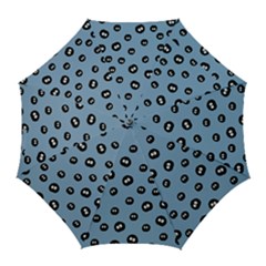 Totoro - Soot Sprites Pattern Golf Umbrellas by Valentinaart