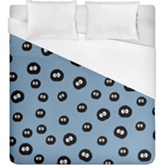 Totoro - Soot Sprites Pattern Duvet Cover (king Size)