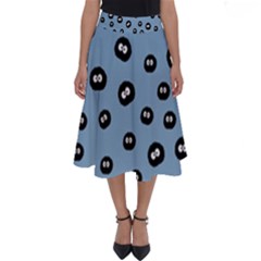 Totoro - Soot Sprites Pattern Perfect Length Midi Skirt by Valentinaart