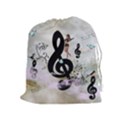 Dancing On A Clef Drawstring Pouch (XL) View1