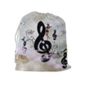 Dancing On A Clef Drawstring Pouch (XL) View2