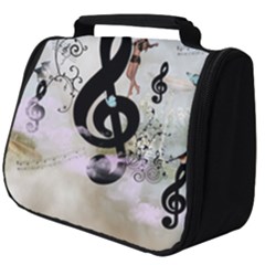 Dancing On A Clef Full Print Travel Pouch (big)