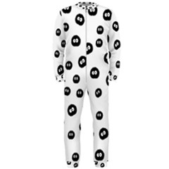 Totoro - Soot Sprites Pattern Onepiece Jumpsuit (men)  by Valentinaart