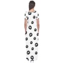 Totoro - Soot Sprites Pattern Short Sleeve Maxi Dress View2