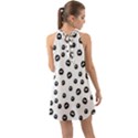 Totoro - Soot Sprites Pattern Halter Tie Back Chiffon Dress View2