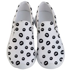 Totoro - Soot Sprites Pattern Men s Lightweight Slip Ons by Valentinaart