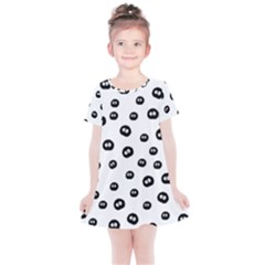 Totoro - Soot Sprites Pattern Kids  Simple Cotton Dress