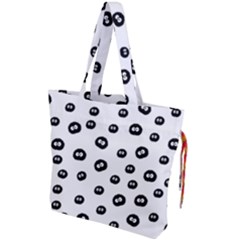 Totoro - Soot Sprites Pattern Drawstring Tote Bag