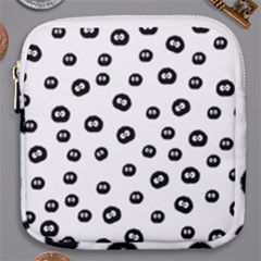 Totoro - Soot Sprites Pattern Mini Square Pouch