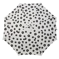 Totoro - Soot Sprites Pattern Straight Umbrellas by Valentinaart