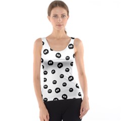 Totoro - Soot Sprites Pattern Tank Top by Valentinaart