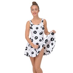 Totoro - Soot Sprites Pattern Inside Out Casual Dress