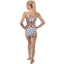 Totoro - Soot Sprites Pattern Tied Up Two Piece Swimsuit View2