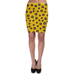 Totoro - Soot Sprites Pattern Bodycon Skirt by Valentinaart