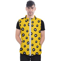 Totoro - Soot Sprites Pattern Men s Puffer Vest