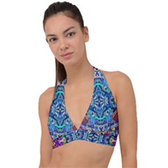 Ml 93 Halter Plunge Bikini Top