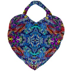 Ml 93 Giant Heart Shaped Tote by ArtworkByPatrick