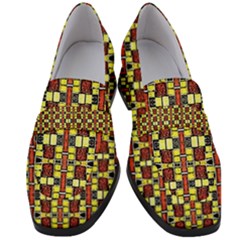 Ml 95 Women s Chunky Heel Loafers by ArtworkByPatrick