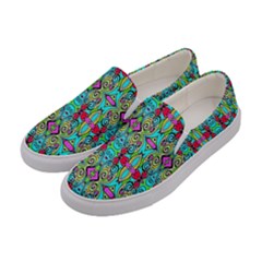 Ml 96 Women s Canvas Slip Ons by ArtworkByPatrick