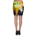 Forest Trees Nature Wood Green Bodycon Skirt View2