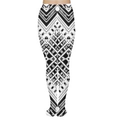 Pattern Tile Repeating Geometric Tights by Pakrebo