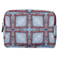 Pattern Cross Geometric Shape Make Up Pouch (medium) by Pakrebo