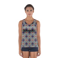 Pattern Wallpaper Background Sport Tank Top  by Pakrebo