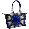 Kaleidoscope Abstract Round Canvas Shoulder Bag View2