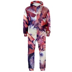 Flowers Bouquets Vintage Pop Art Hooded Jumpsuit (men)  by Pakrebo