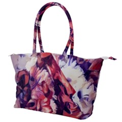 Flowers Bouquets Vintage Pop Art Canvas Shoulder Bag by Pakrebo