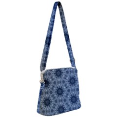 Pattern Patterns Seamless Design Zipper Messenger Bag