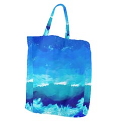 Blue Sky Artwork Drawing Painting Giant Grocery Tote