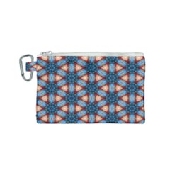 Pattern Tile Background Seamless Canvas Cosmetic Bag (small) by Pakrebo