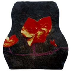 Grunge Floral Collage Design Car Seat Velour Cushion  by dflcprintsclothing