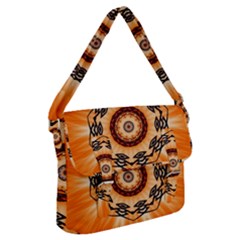 Abstract Kaleidoscope Colorful Buckle Messenger Bag