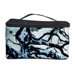 Tree Winter Blue Snow Cold Scene Cosmetic Storage by Pakrebo