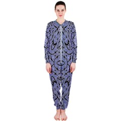 Tile Design Art Mosaic Pattern Onepiece Jumpsuit (ladies)  by Pakrebo