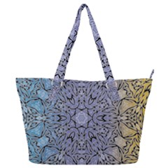 Tile Design Art Mosaic Pattern Full Print Shoulder Bag