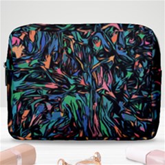 Tree Forest Abstract Forrest Make Up Pouch (large)