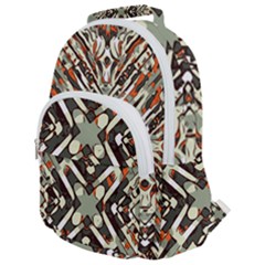 Arabic Backdrop Background Cloth Rounded Multi Pocket Backpack