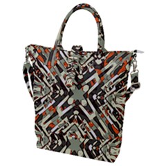 Arabic Backdrop Background Cloth Buckle Top Tote Bag by Pakrebo