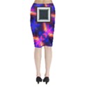 Box Abstract Frame Square Midi Wrap Pencil Skirt View2