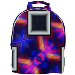 Box Abstract Frame Square Mini Full Print Backpack by Pakrebo