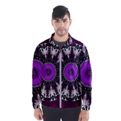 Kaleidoscope Round Circle Geometry Windbreaker (men)