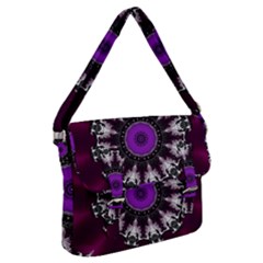 Kaleidoscope Round Circle Geometry Buckle Messenger Bag