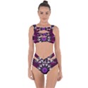 Kaleidoscope Round Circle Geometry Bandaged Up Bikini Set  View1