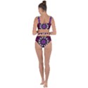 Kaleidoscope Round Circle Geometry Bandaged Up Bikini Set  View2