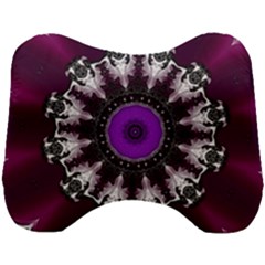 Kaleidoscope Round Circle Geometry Head Support Cushion